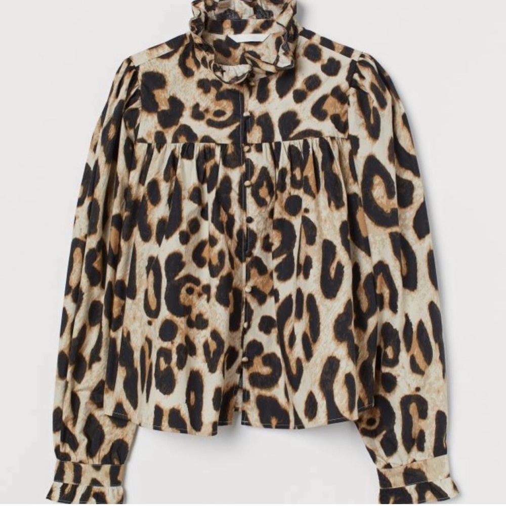 Leopard Blouse